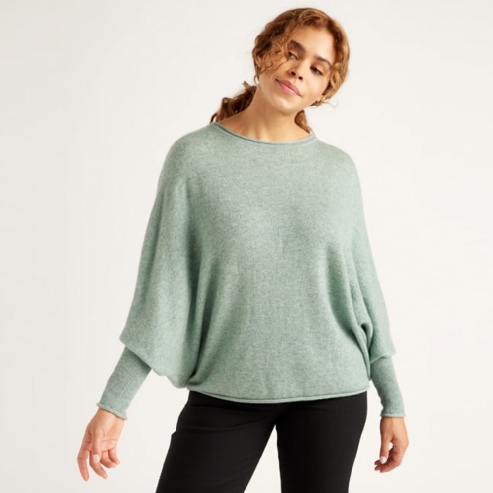 Quince cashmere batwing sweater